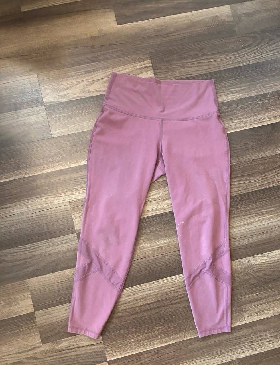 Old Navy Active Balance Go-Dry High-Rise Cropped Leggings – Mauve Size Small