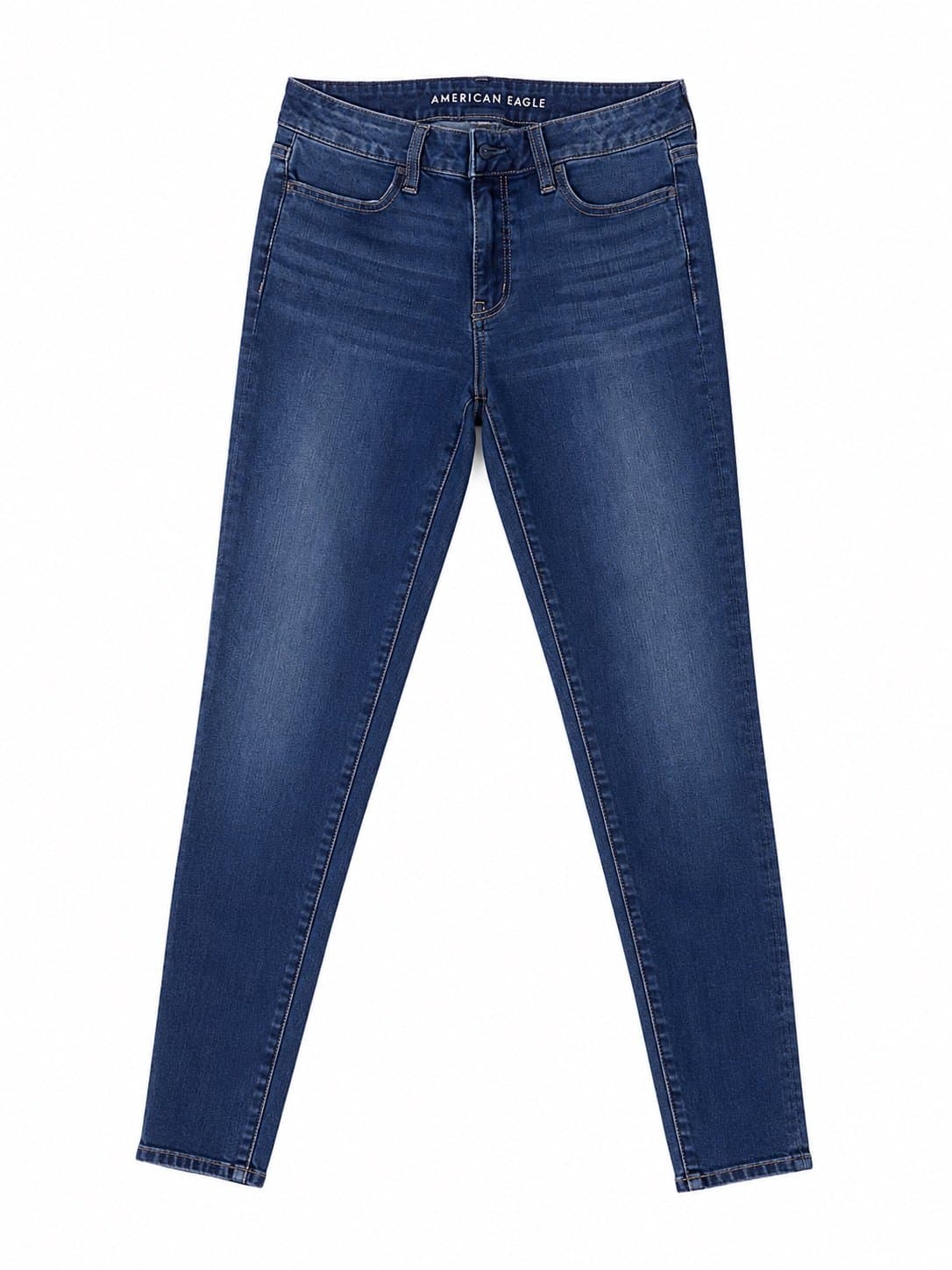 American Eagle Women’s Jeggings – Size 8 Long – Dark Wash Stretch Jeans