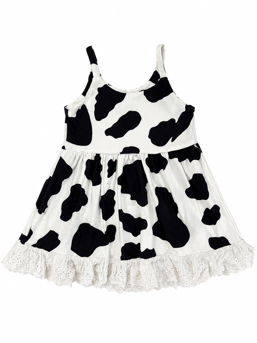 Boutique Cow Print Dress | 18-24 Months | Farmhouse Western Style