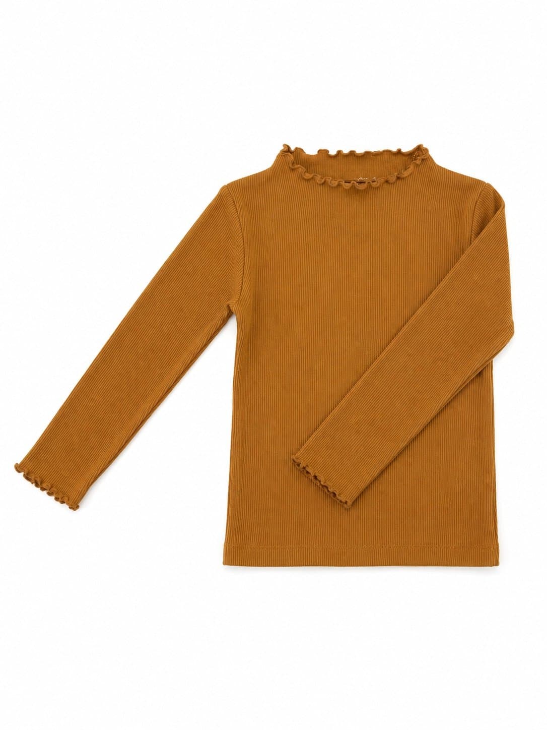 Carter’s Child of Mine Ribbed Long Sleeve Top – Size 2T Mustard Yellow