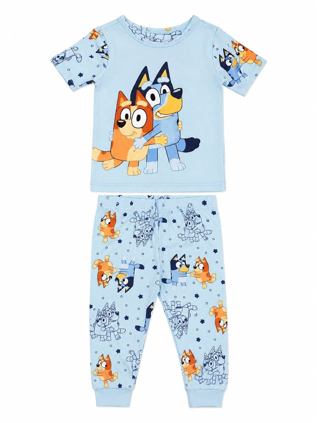 Bluey & Bingo 2-Piece Pajama Set | Toddler Size 2T | 100% Cotton