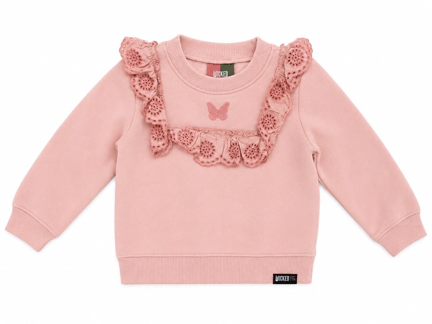 Wicked Modern Moments Glinda Pink Ruffle Sweatshirt | Toddler Girls 2T