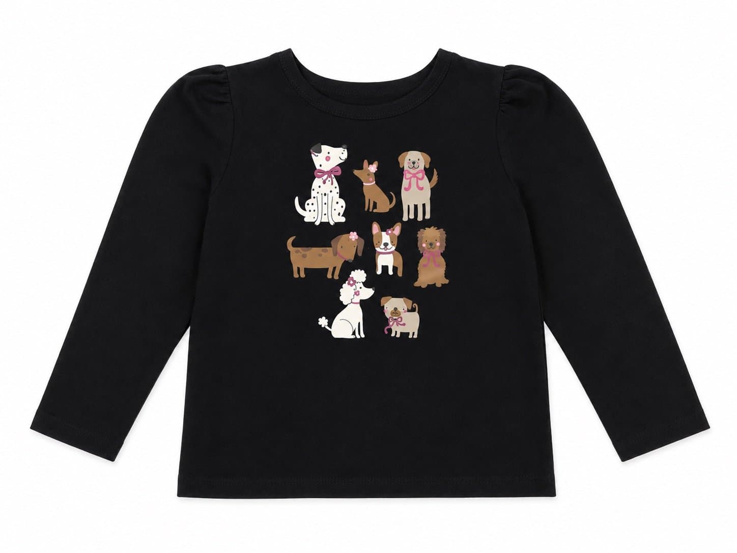 Garanimals Girls Long Sleeve Dog Graphic Shirt – Size 2T
