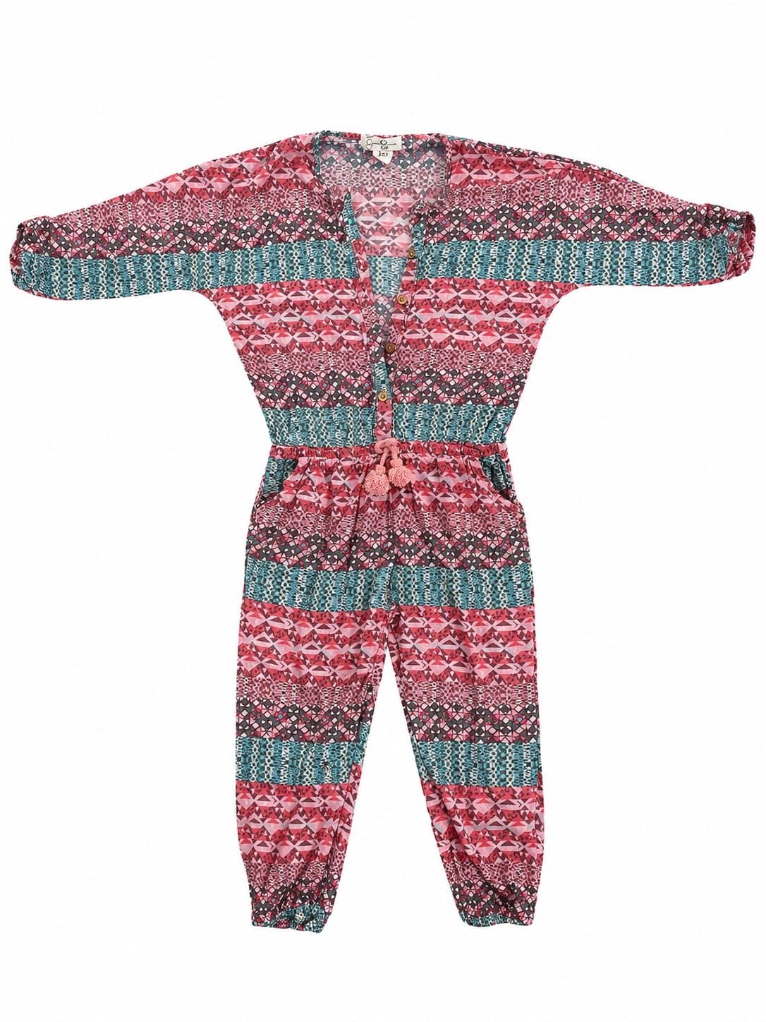 Jessica Simpson Toddler Girls Boho Romper Jumpsuit | Size 2T