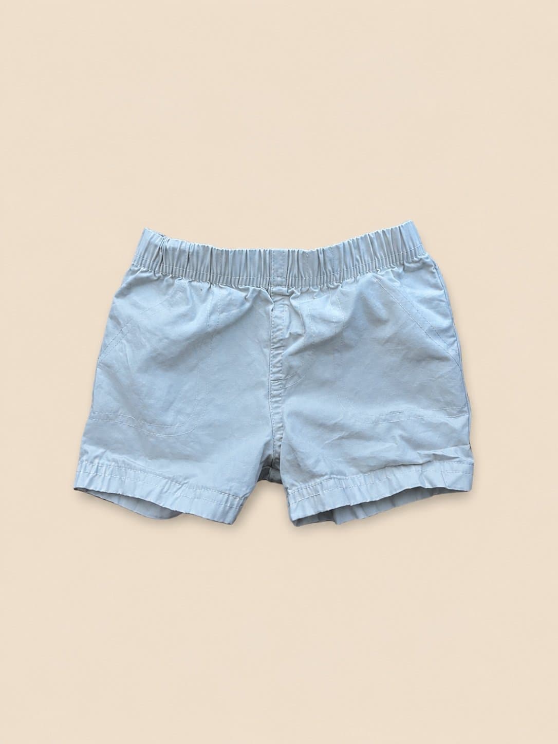 Carter’s Baby Boys Khaki Pull-On Shorts | Size 9M | Classic Neutral