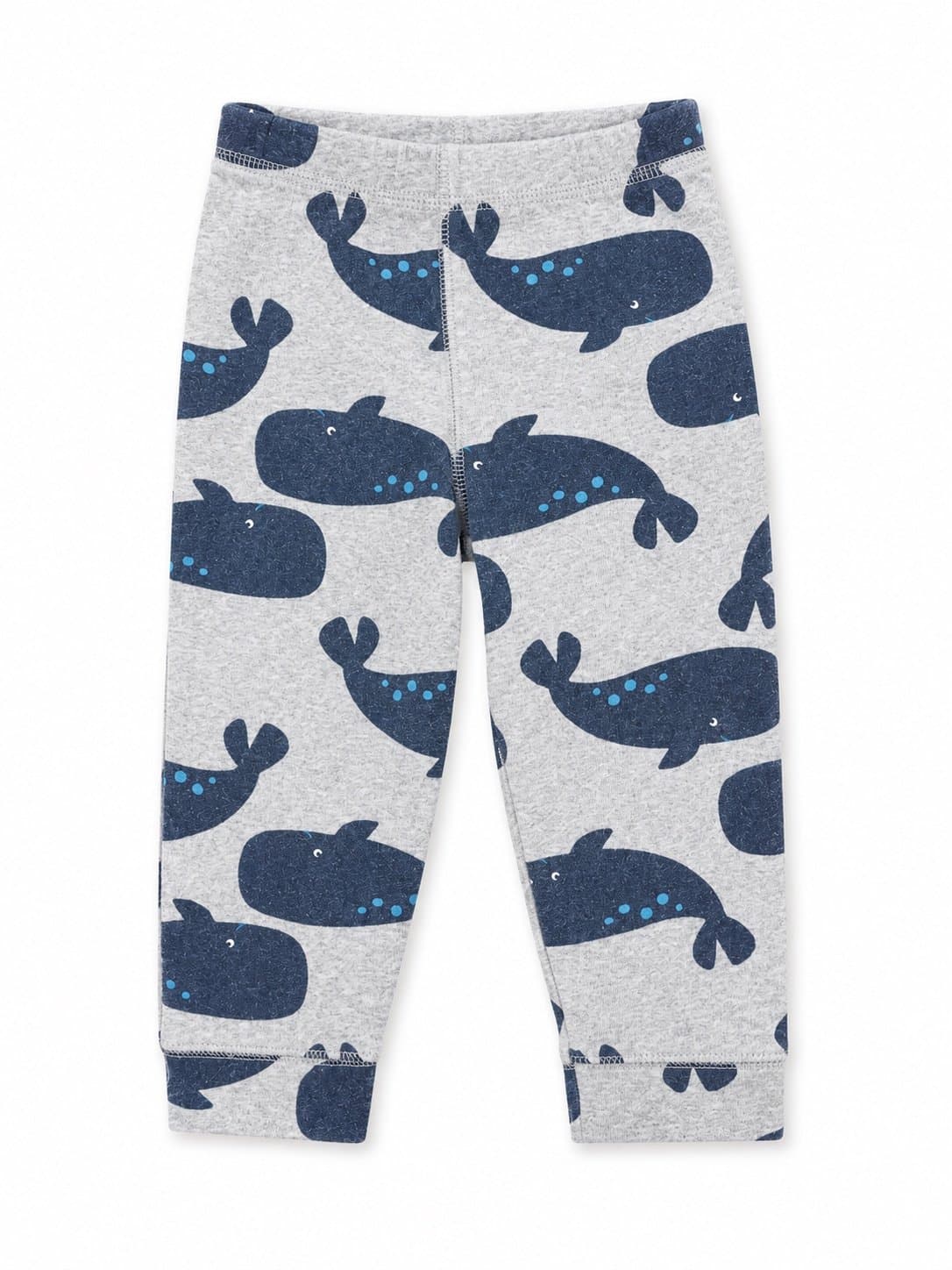 Carter’s Whale Print Toddler Pants | Size 24M | Gray & Navy Nautical Theme