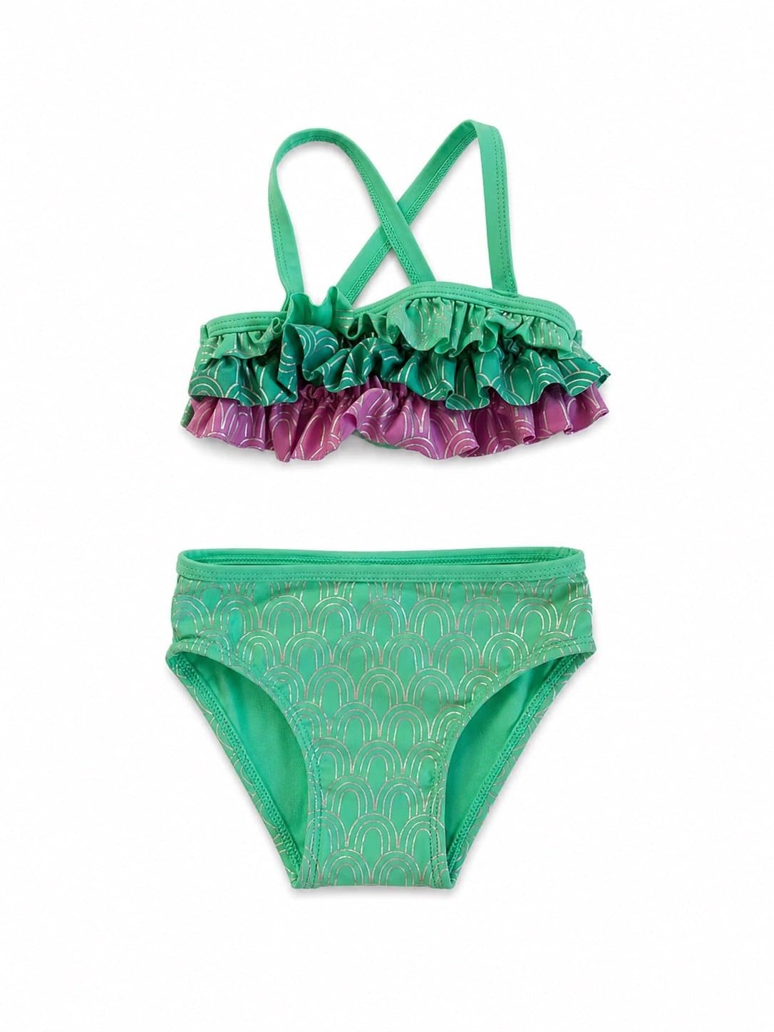 Cat & Jack Toddler Girls 2-Piece Swimsuit – Size 18 Months