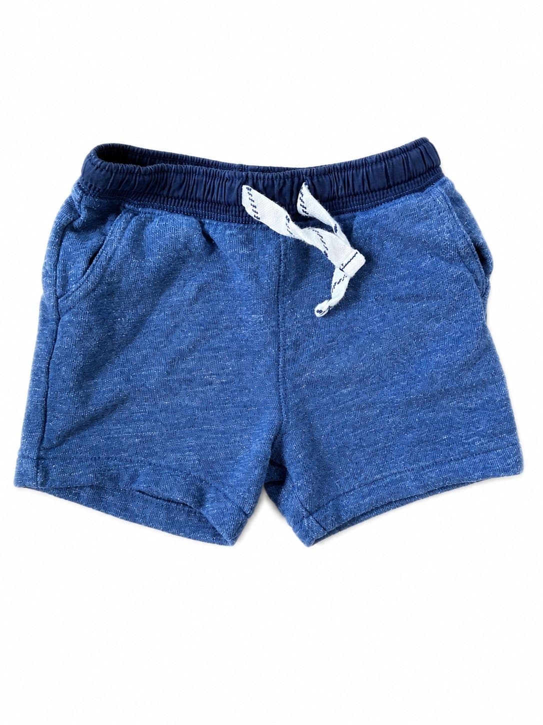Carter’s Baby Boys Blue Pull-On Knit Shorts 12 Months