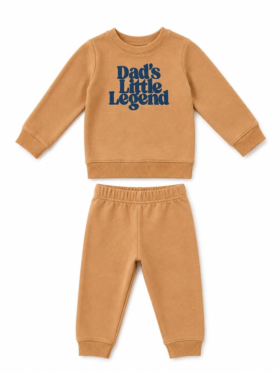 Garanimals “Dad’s Little Legend” 2-Piece Fleece Jogger Outfit Set – 12 Months