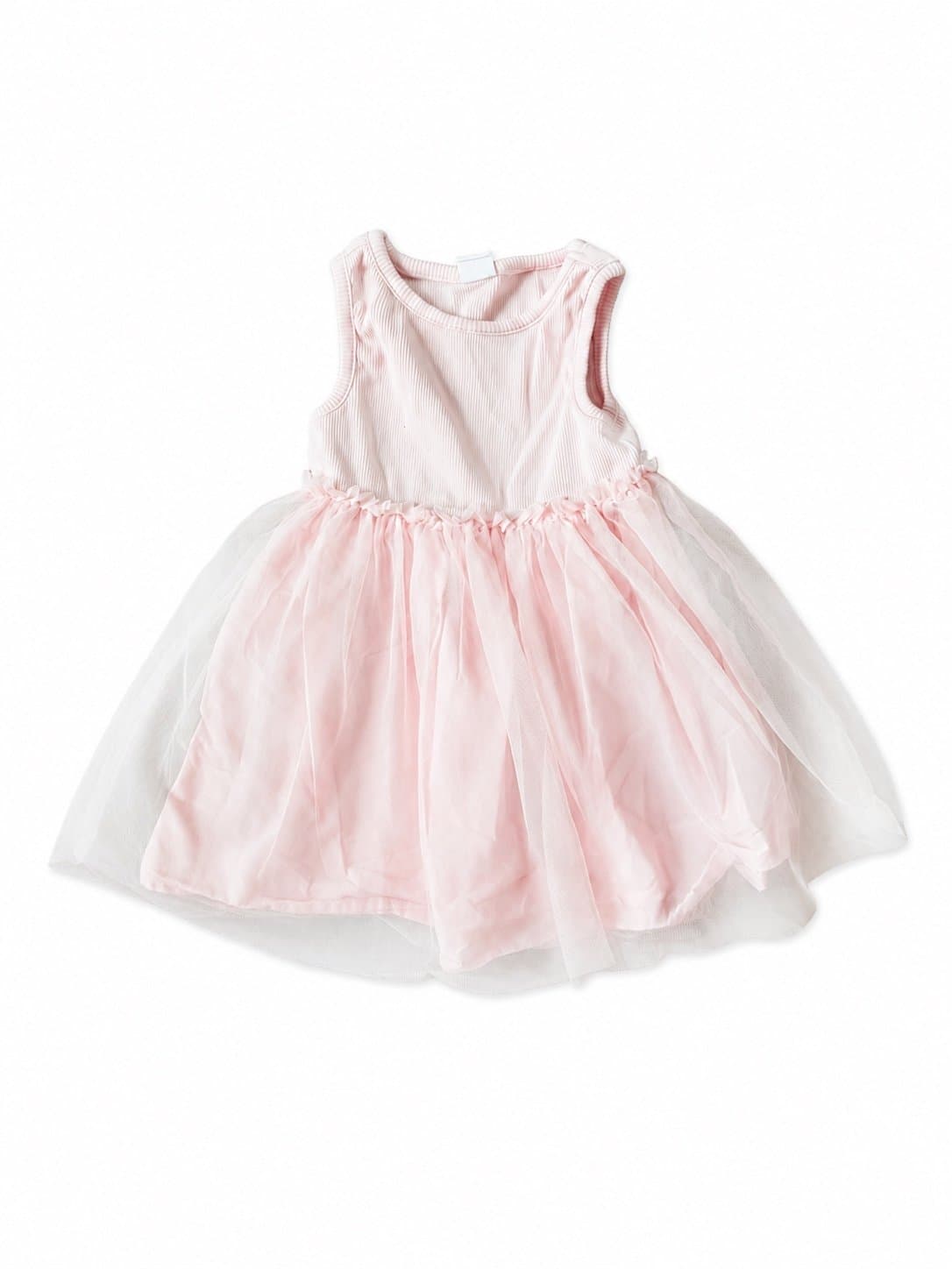 Baby Gap Soft Pink Tulle TuTu Dress Size 2 Years Toddler Girls Party Dress
