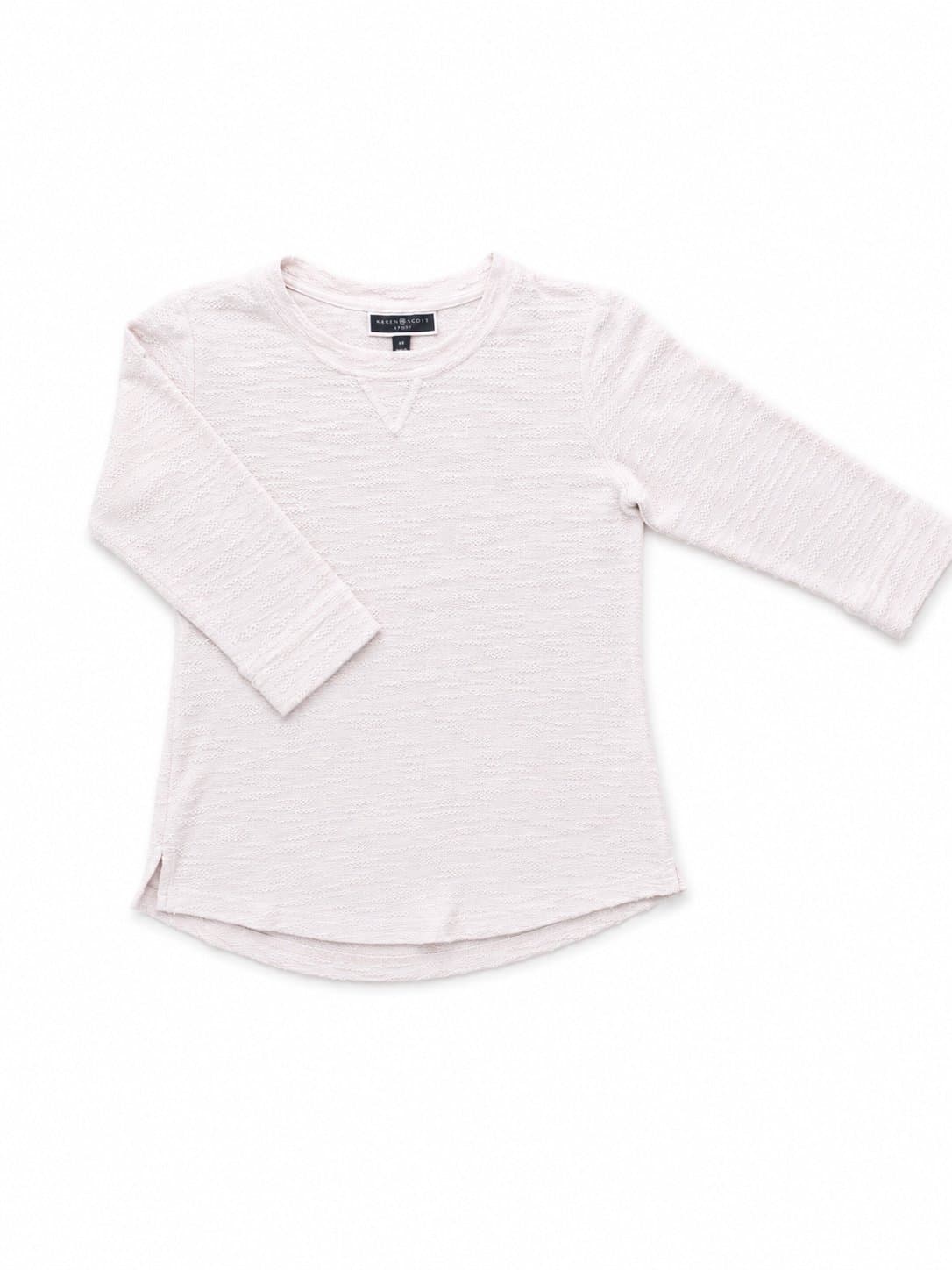 Karen Scott Sport Women’s Textured Sweater – XS – White
