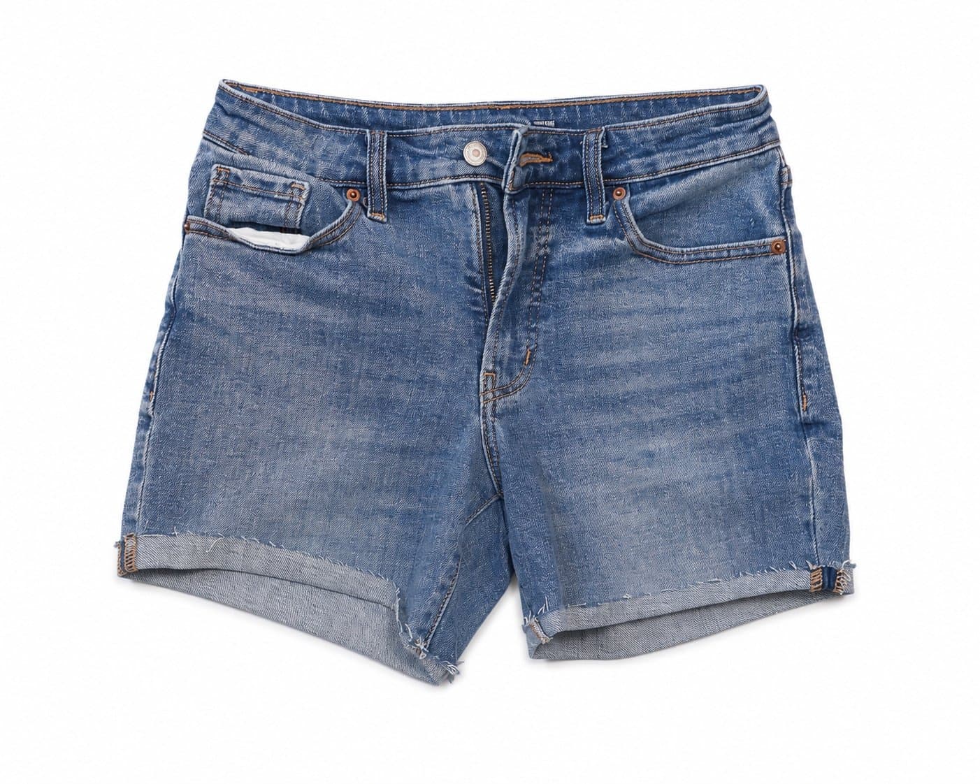 Custom Cutoff Denim Shorts – Old Navy High-Rise O.G. Straight Size 4 Petite