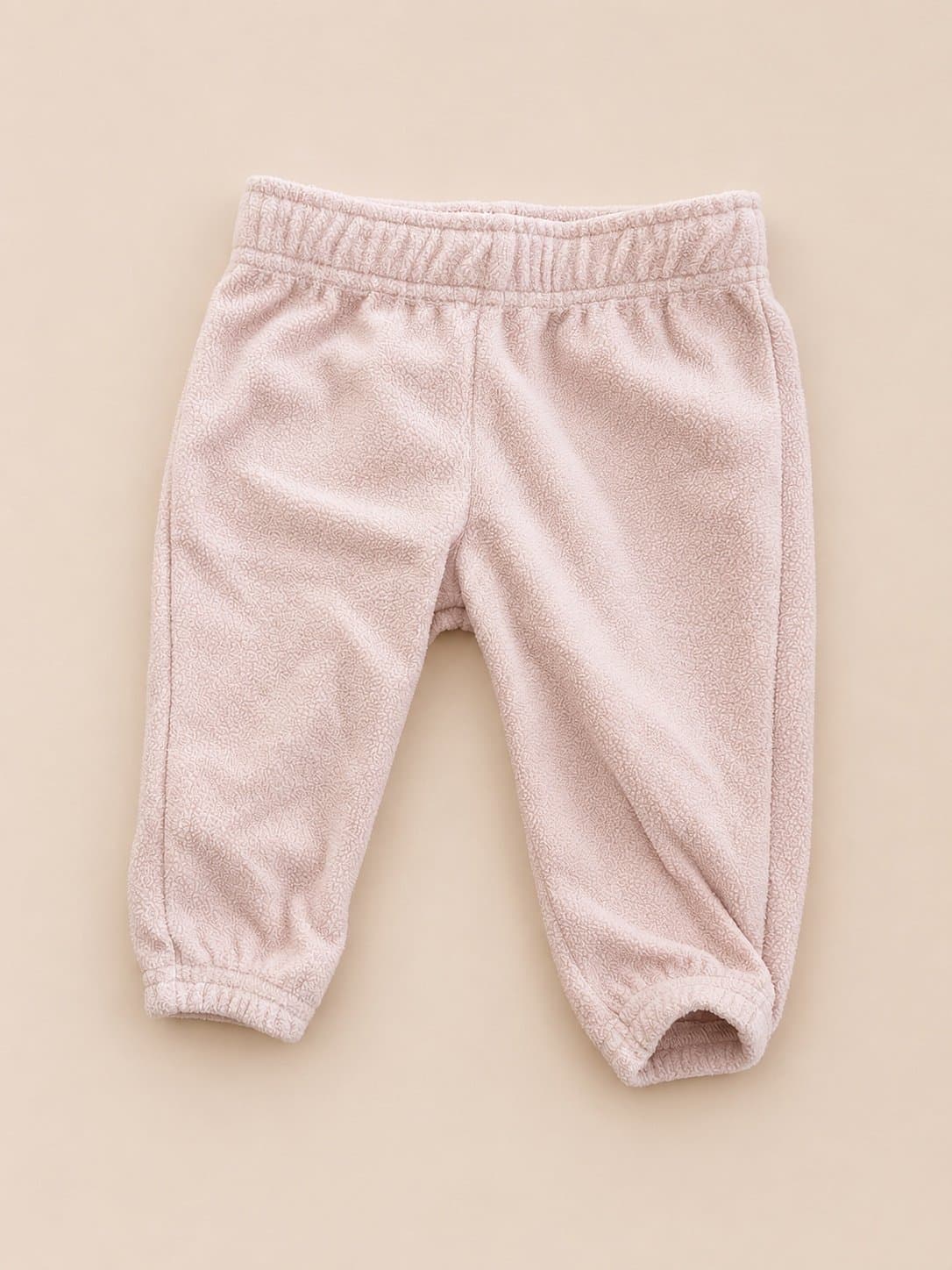 Garanimals Super Soft Baby Fleece Pants – Light Pink – Size 3-6M
