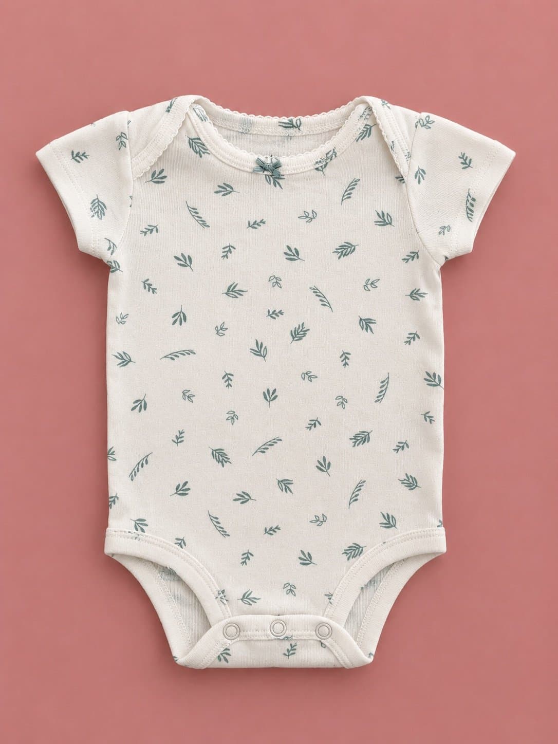 Carter’s 3M Leaf Print Short Sleeve Bodysuit