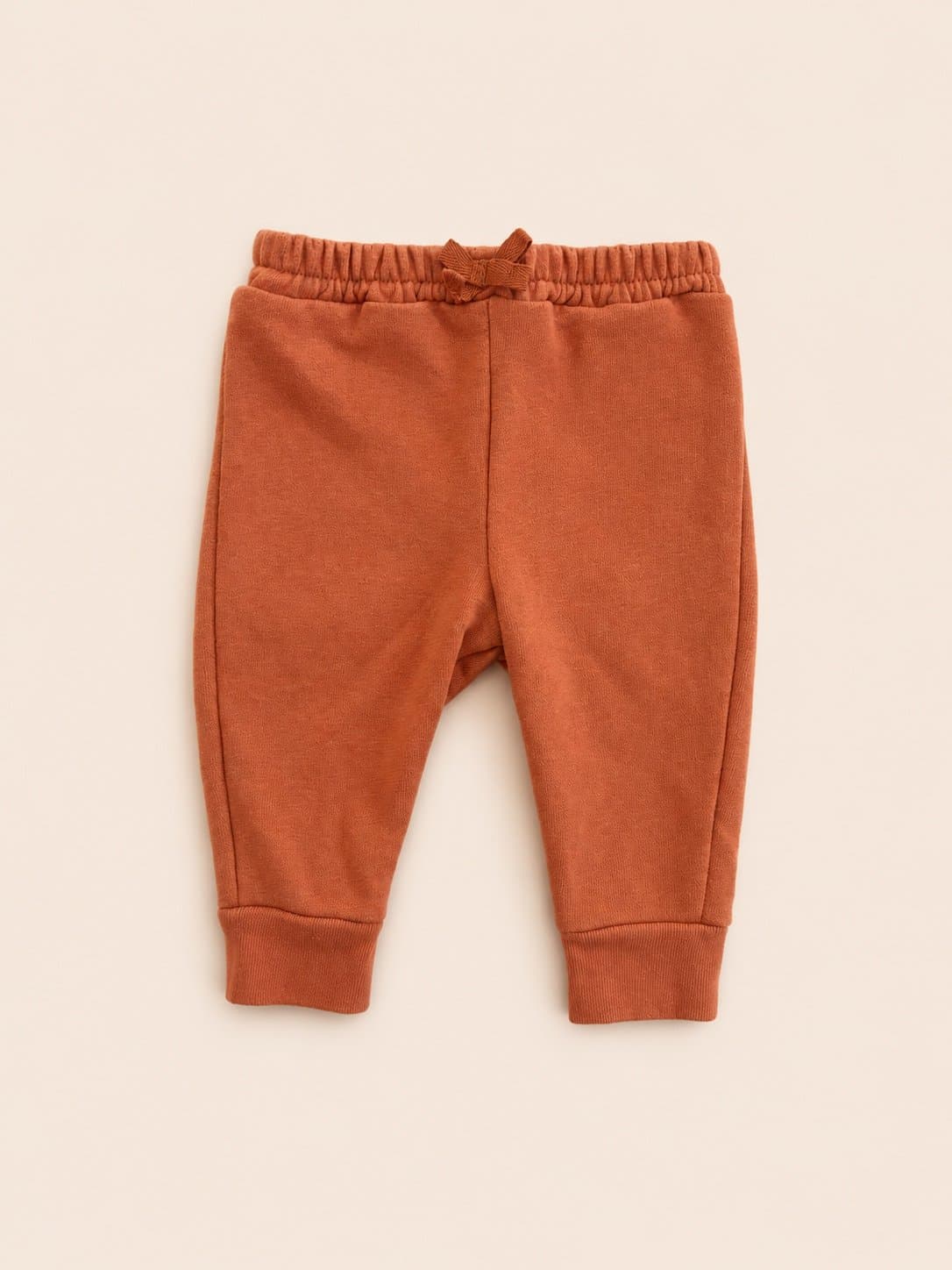 Garanimals Baby Rust Jogger Sweatpants 3-6M Cozy Pull On Pants