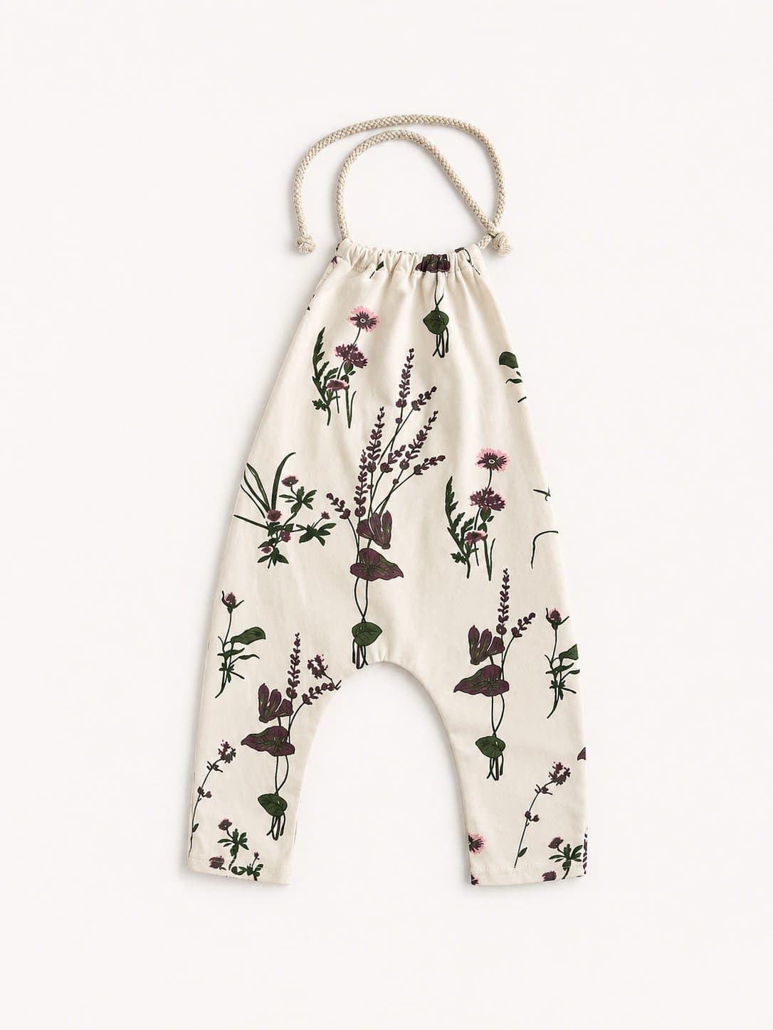 Boutique Floral Harem Romper – 9-12 Months