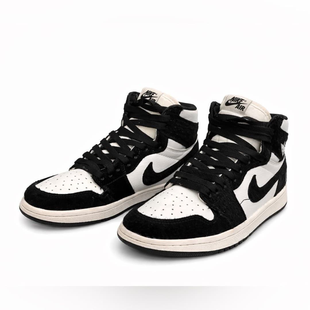 Air Jordan 1 Mid Black White CK1229-001 Men’s 8.5 Clean Classic Colorway
