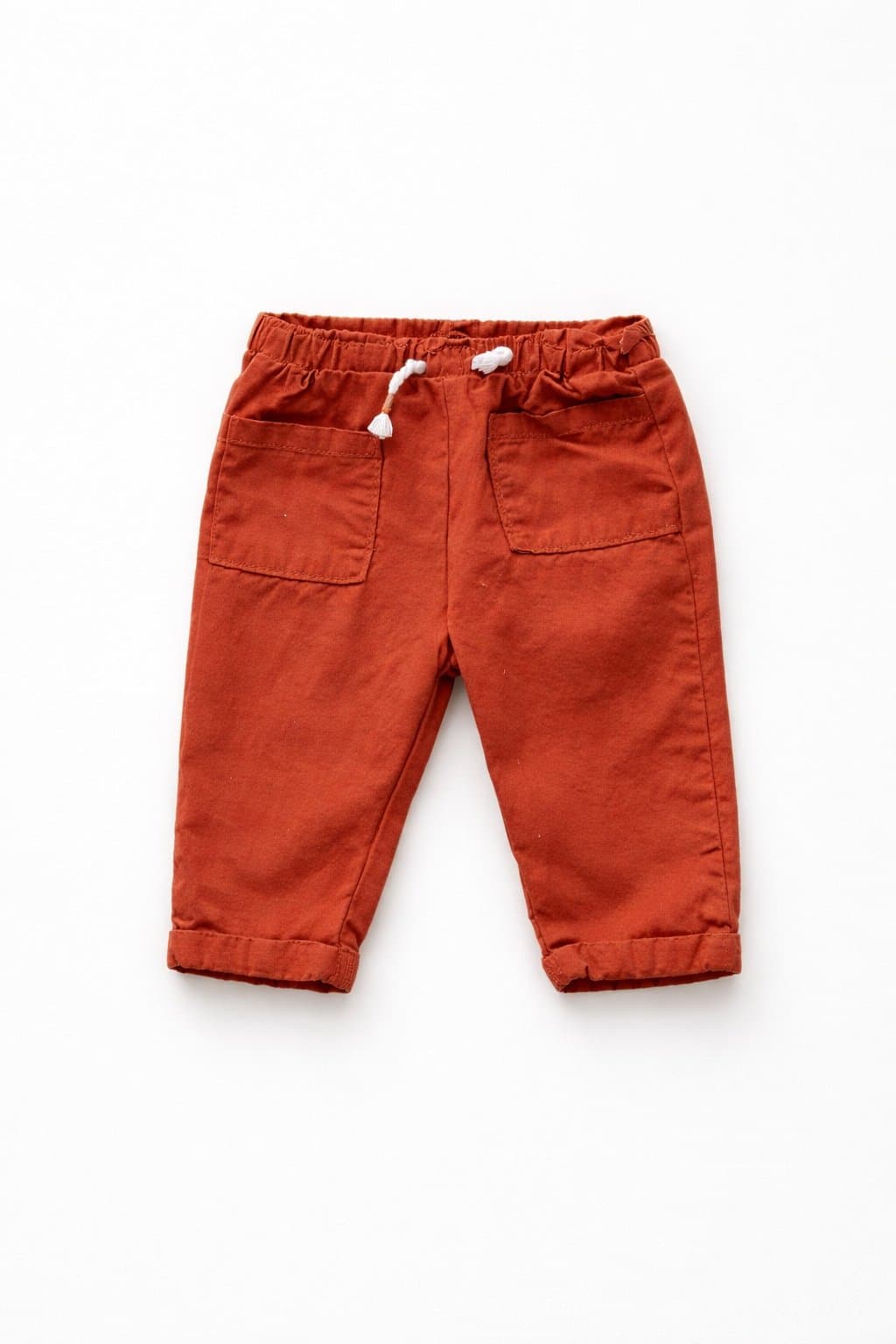 Garanimals 6-9M Rust Orange Baby Pants Elastic Waist Joggers