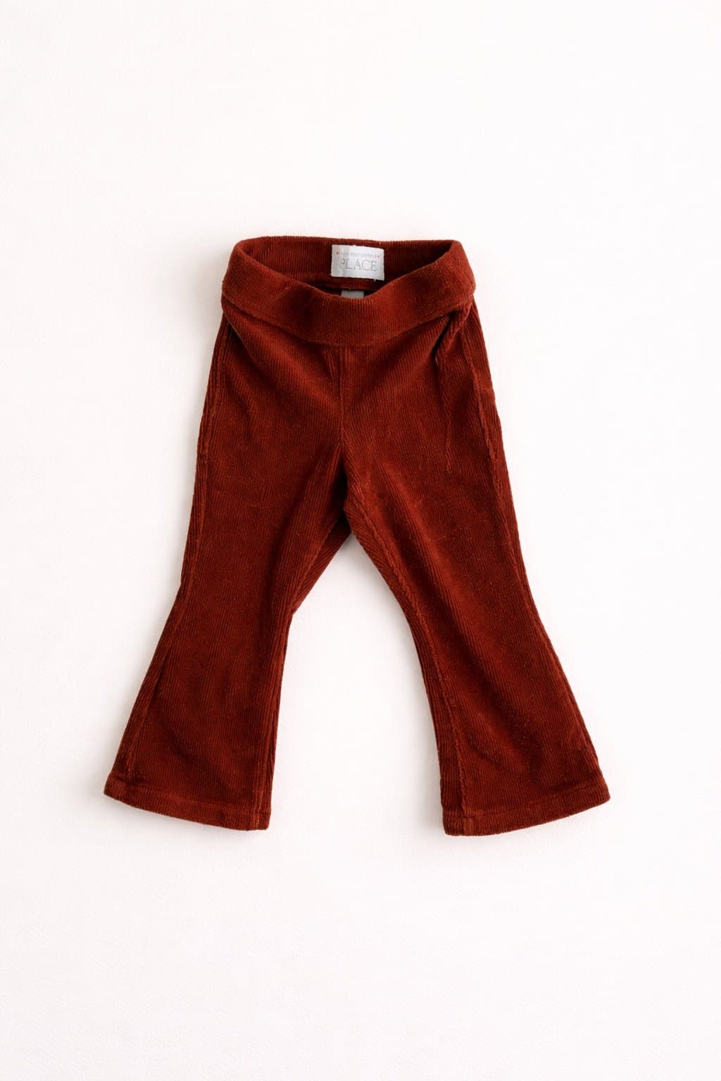 The Children’s Place 12-18M Rust Ribbed Flare Pants Boho Fall Baby Toddler