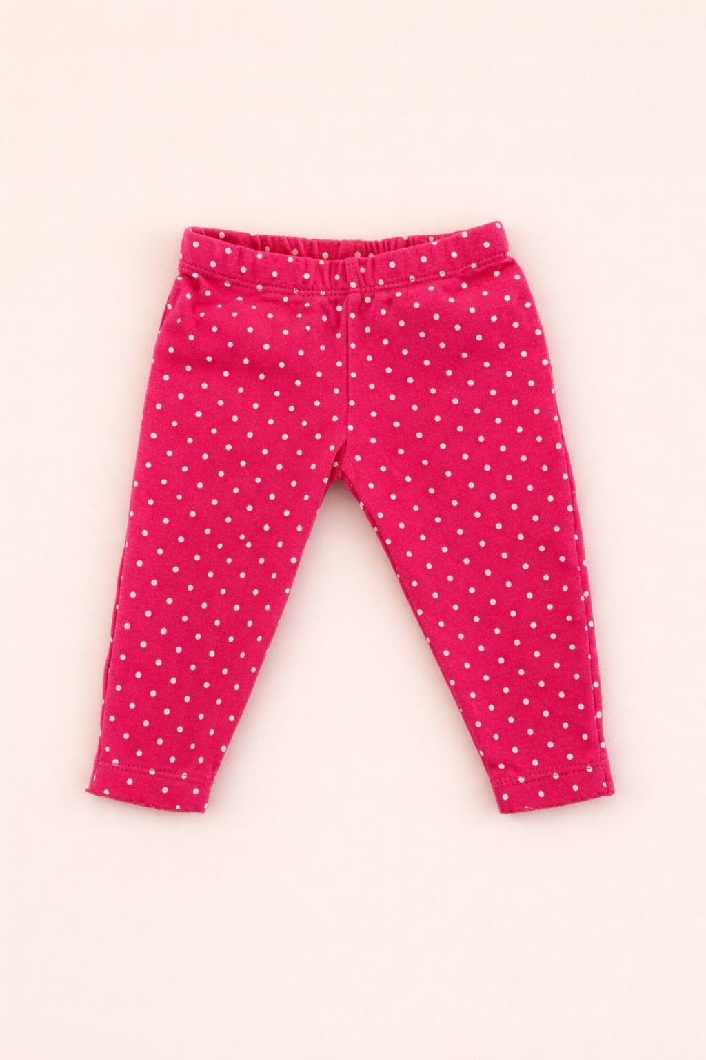 Carter’s 6M Baby Girl Pink Polka Dot Whale Leggings Cute Summer Outfit