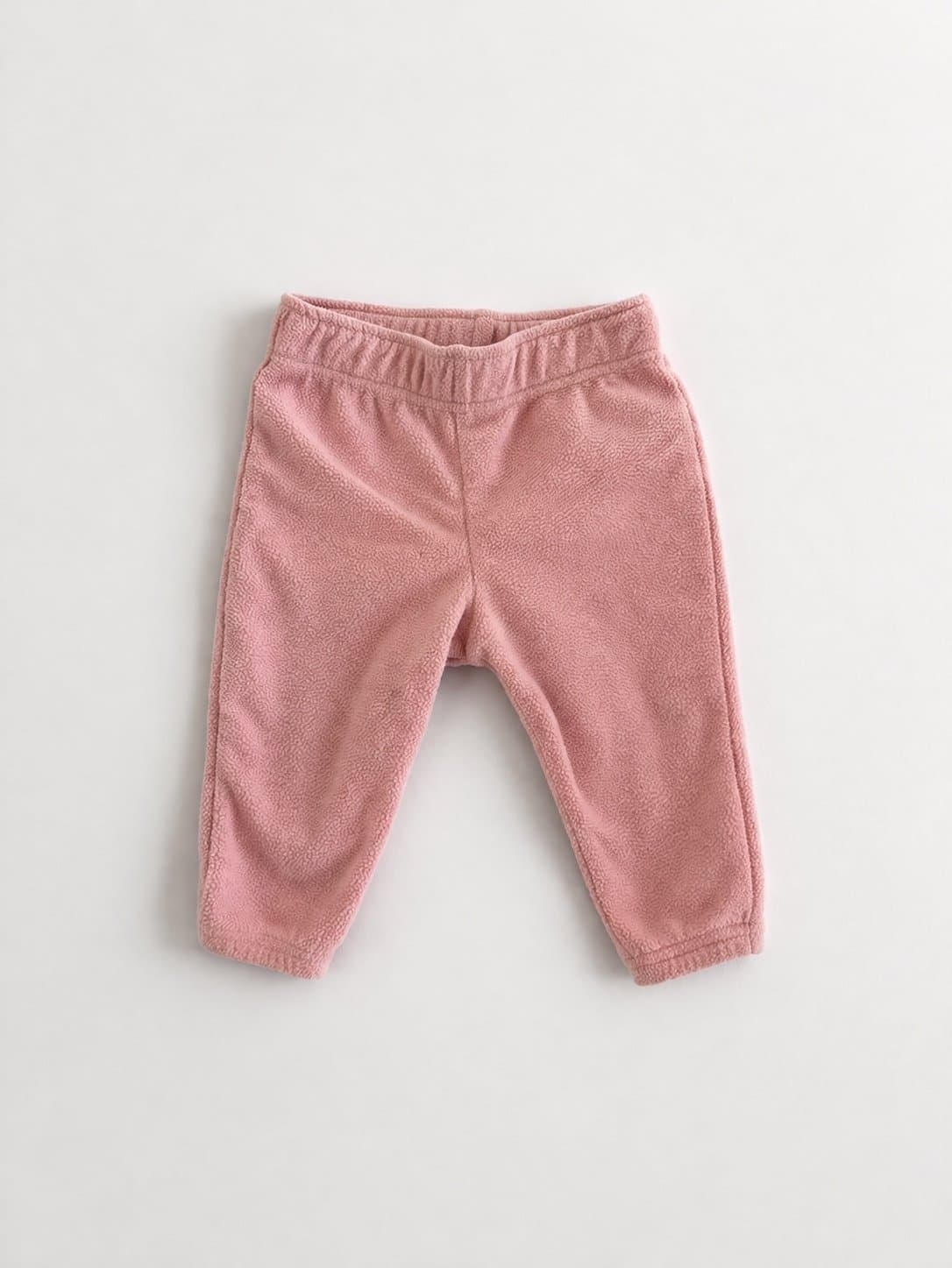 Garanimals 6-9M Baby Girl Pink Fleece Pants Soft Cozy Infant Leggings