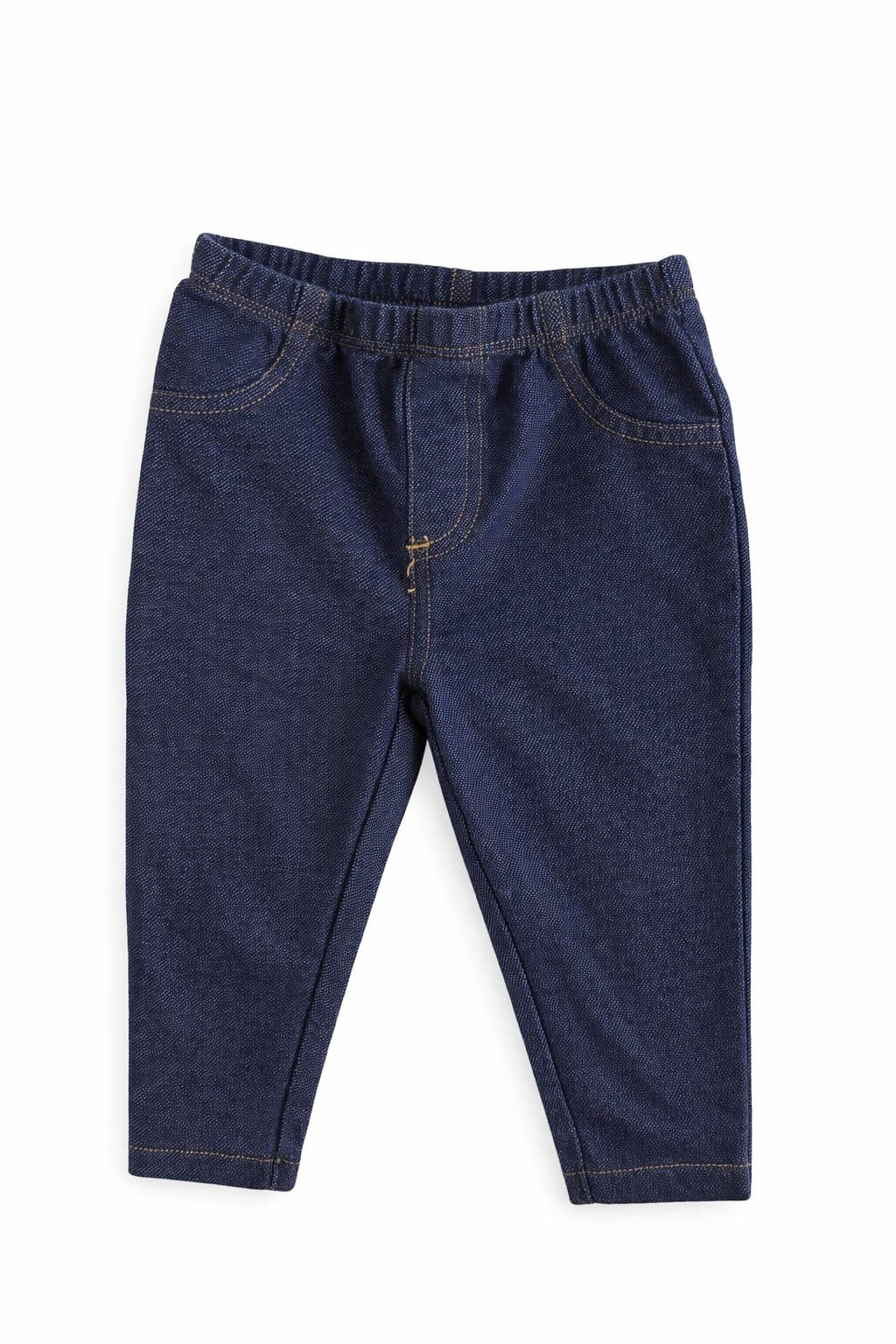 Carter’s Baby Girl Jeggings 12M Faux Denim Leggings Pull-On Pants