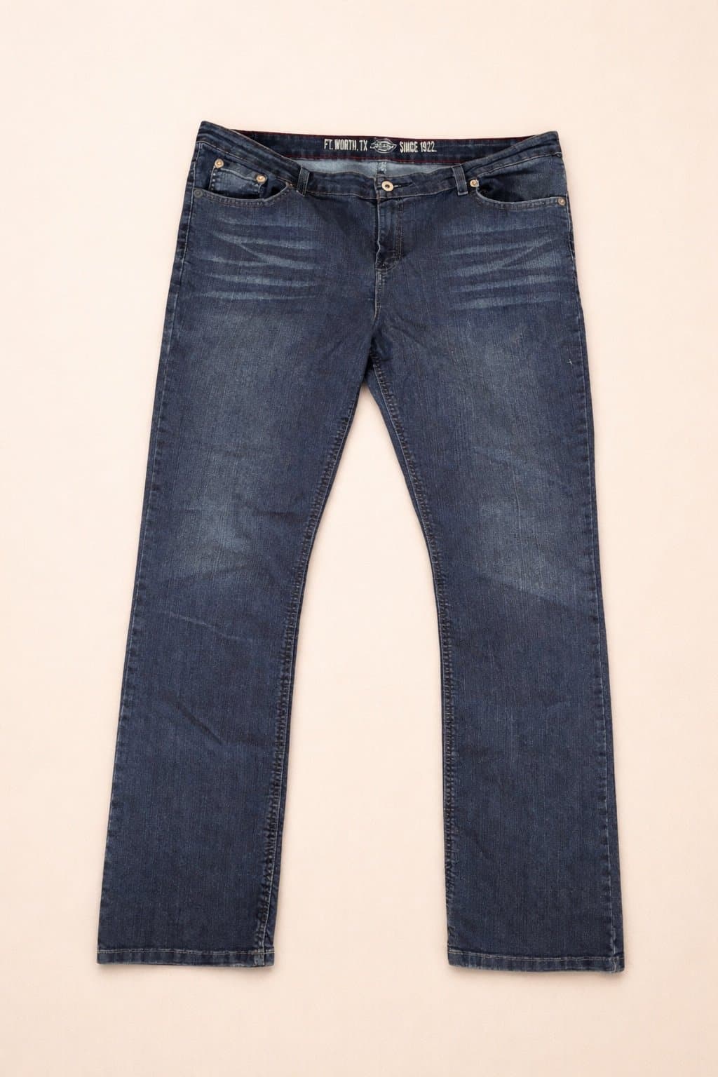 Dickies Straight Leg Jeans – Women’s Size 16 Long (16L) – Stretch Denim