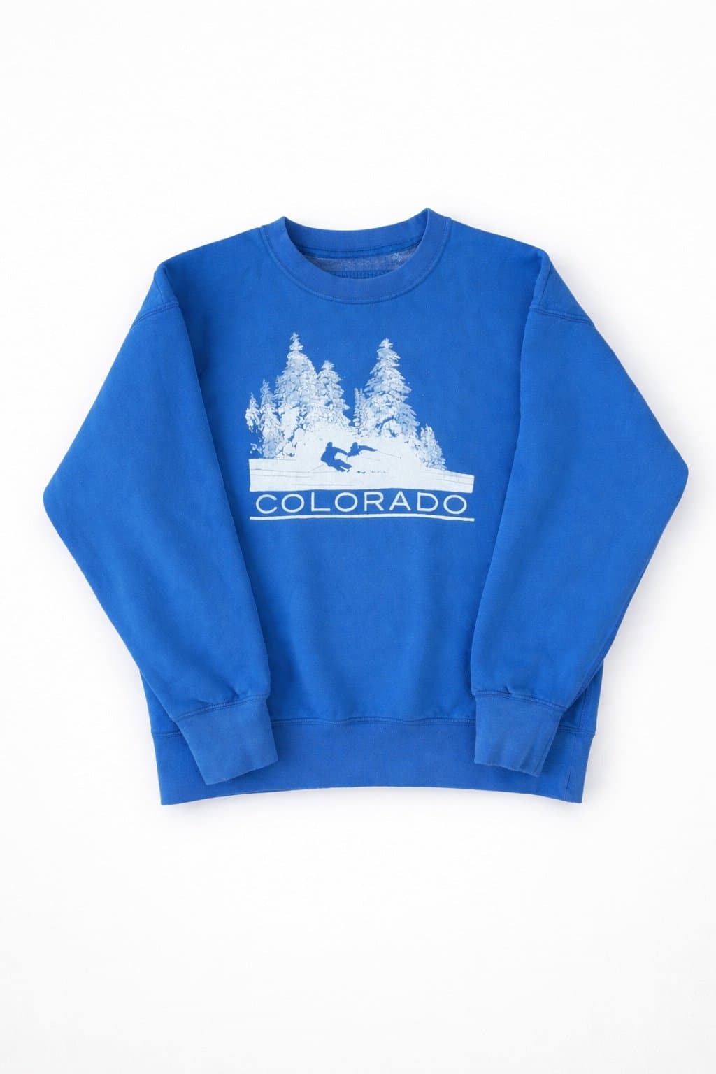 American Eagle Colorado Graphic Crewneck Sweatshirt – Blue – XS