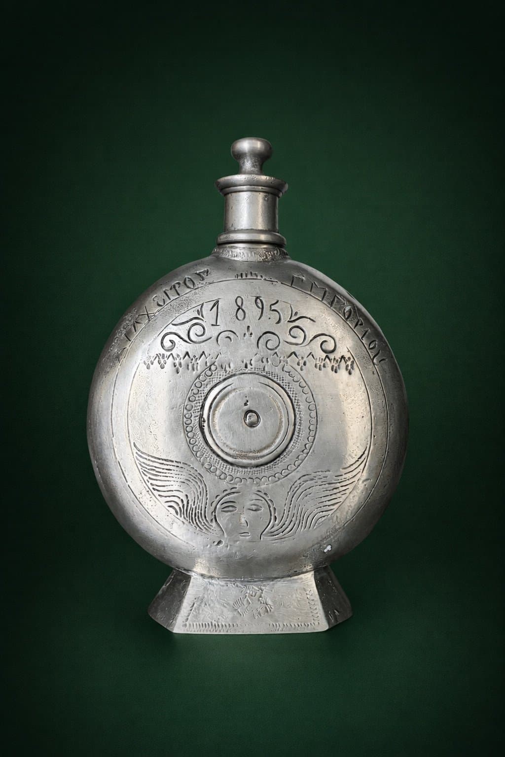 Antique 1895 Flask