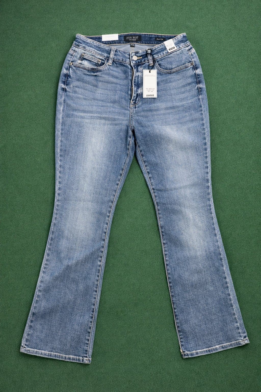 Judy Blue Mid Rise Bootcut Jeans — Size 14W — New With Tags
