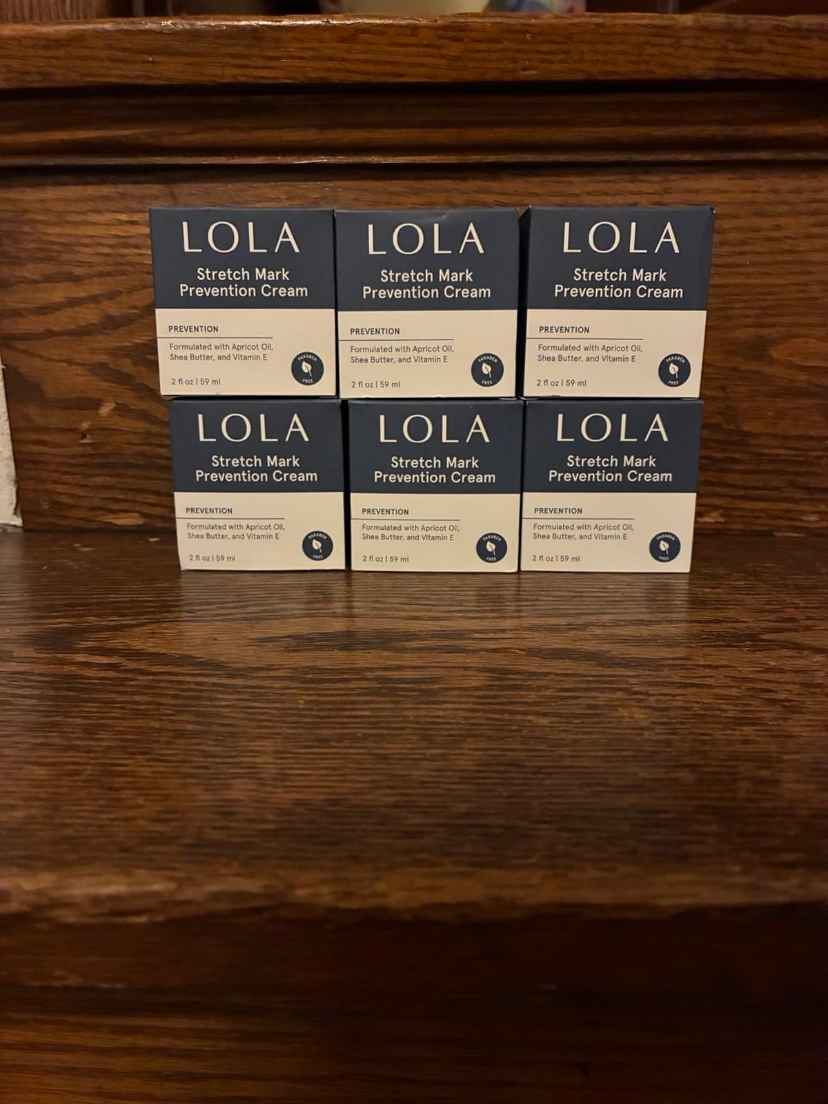 LOLA stretch mark prevention cream