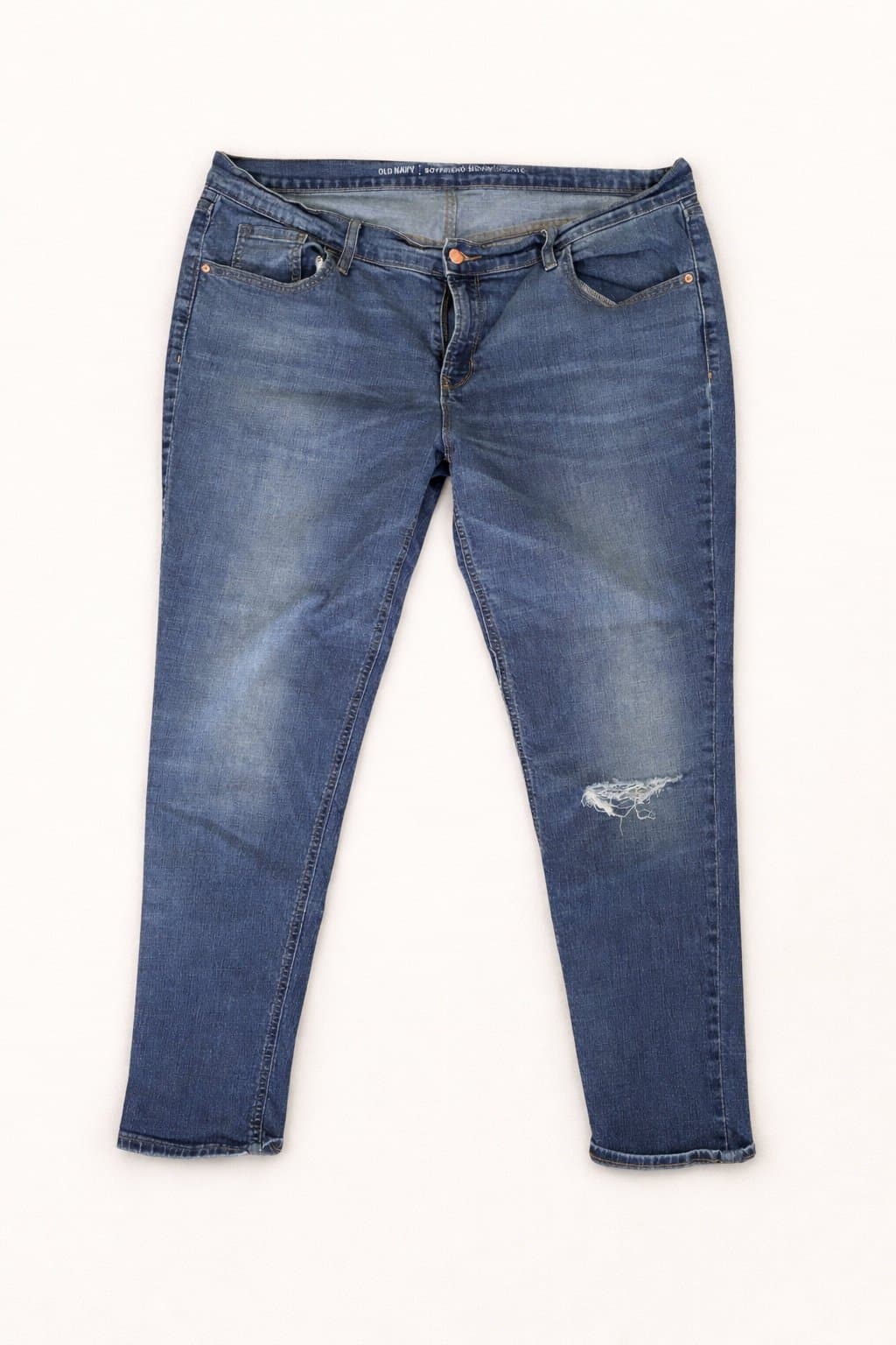 Old Navy Boyfriend Straight Jeans – Size 16 Regular – Distressed