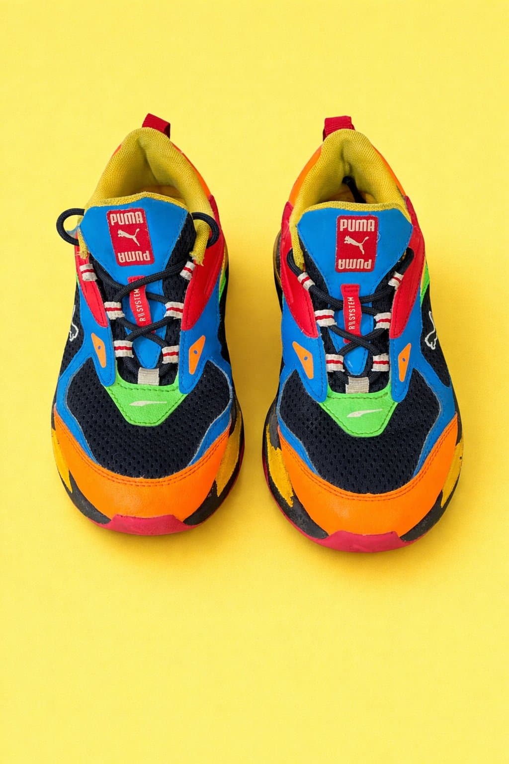 Puma RS-X RS System Multicolor Retro Chunky Sneakers Y2K Streetwear Youth 6C