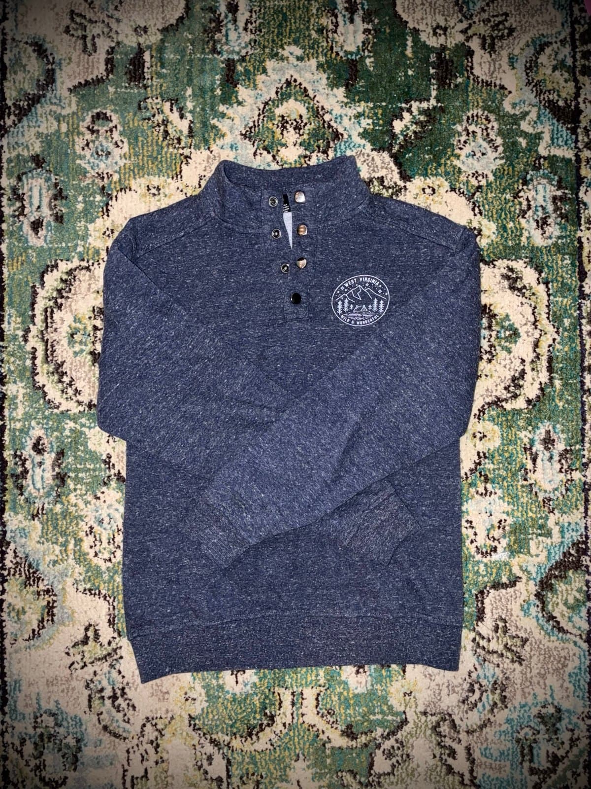 “West Virginia Wild & Wonderful” Top of the World Sweatshirt