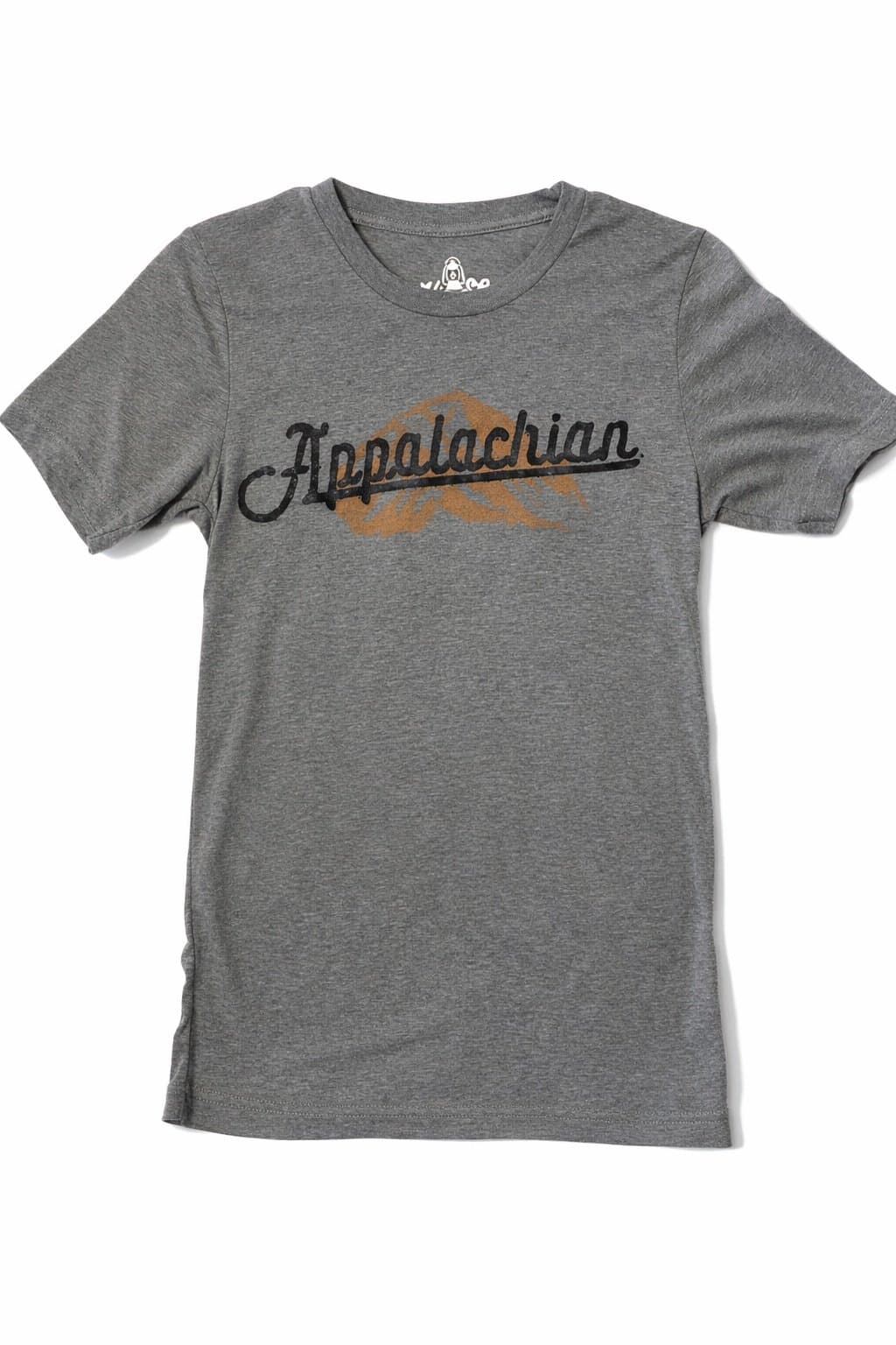 Appalachian Graphic T-Shirt Kin Ship Goods Gray XS Retro Mountain Tee