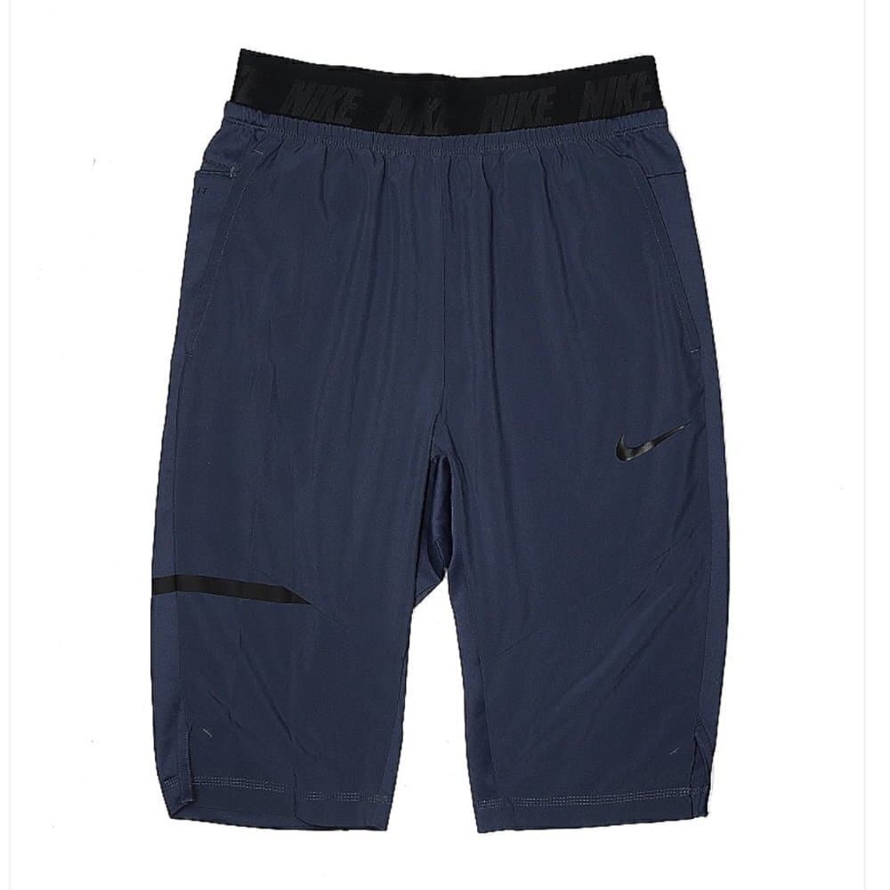 NIKE Athletic Navy Blue Capri Pants Size M