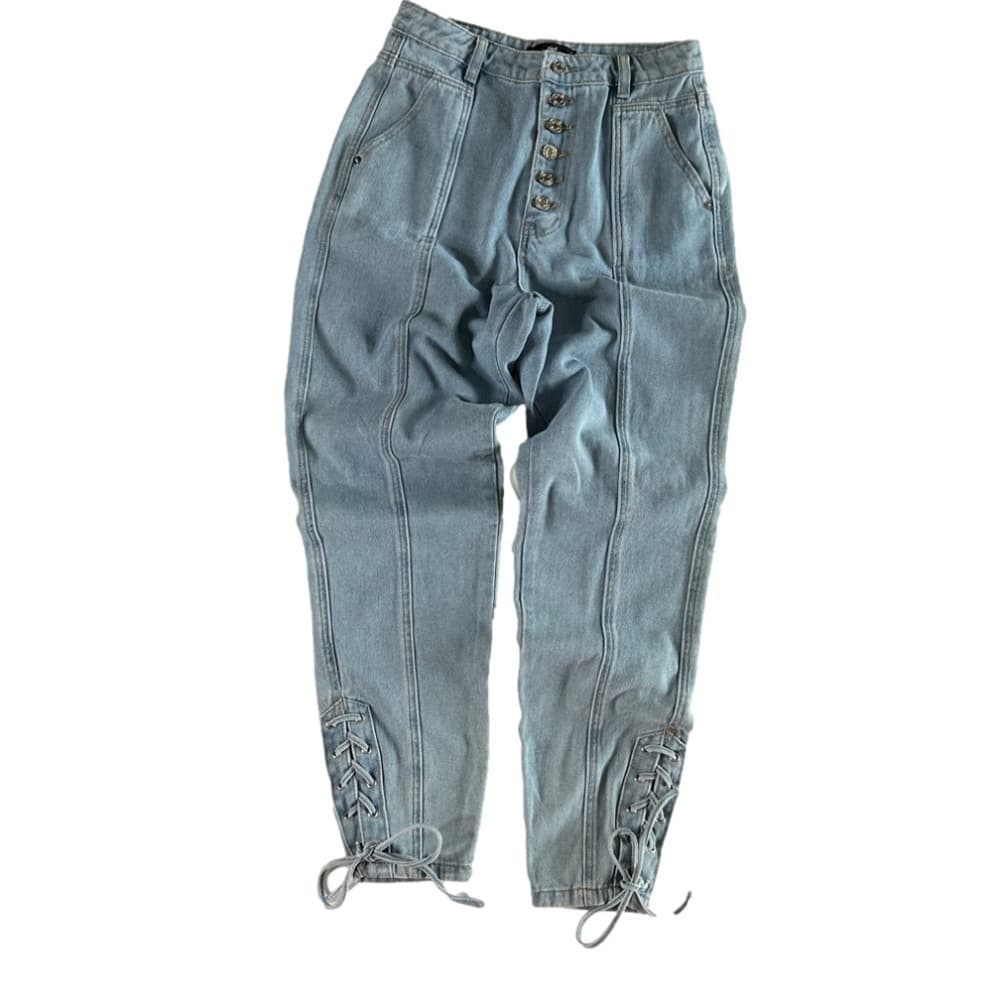 MISSGUIDED Riot High Rise Mom Jeans Size 4