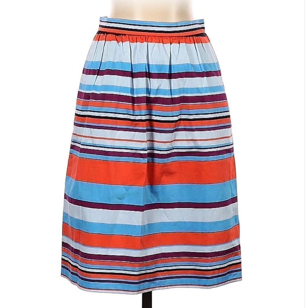 J.CREW Factory Store Striped Skirt Size 0