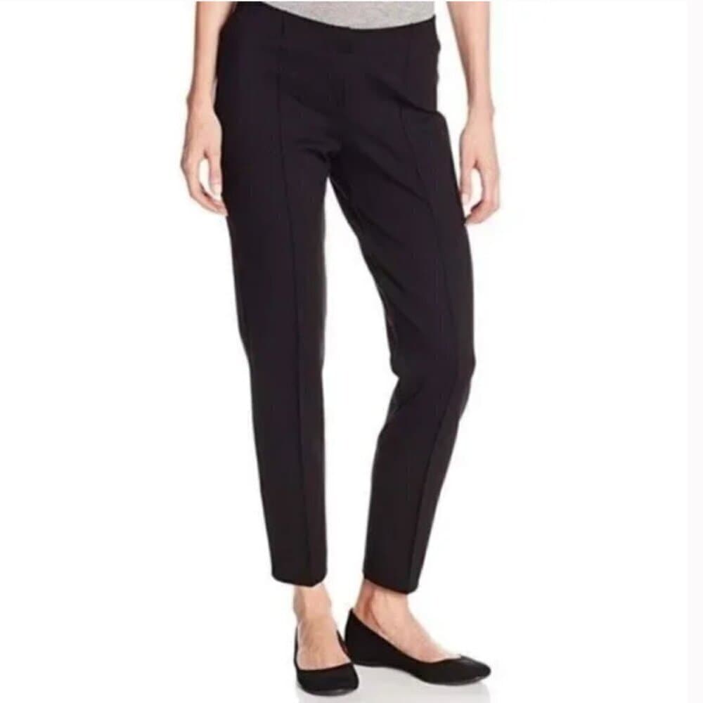 Lilly Pulitzer Black Elastic Waist Ponte Essential Pants Style 424470 Size S