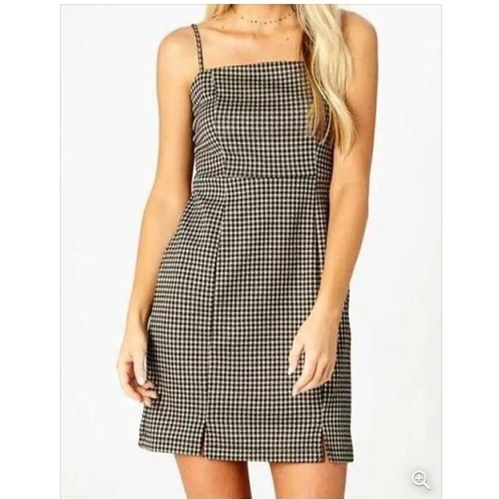 Altar'd State Altar’d State | Ruth Gingham Checkered Dress Size S