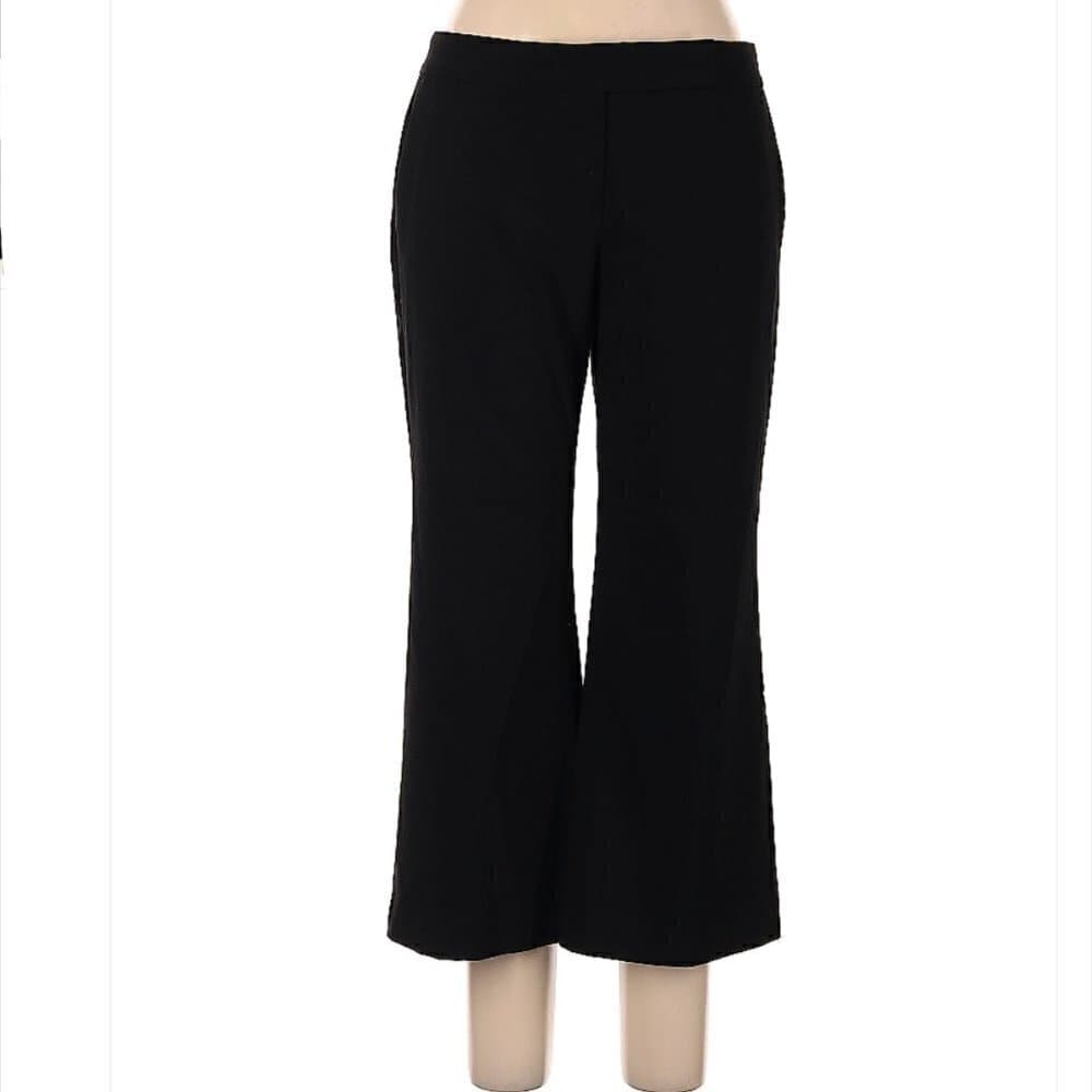 EXPRESS Design Studio Black Crop Dress Pants Size 10