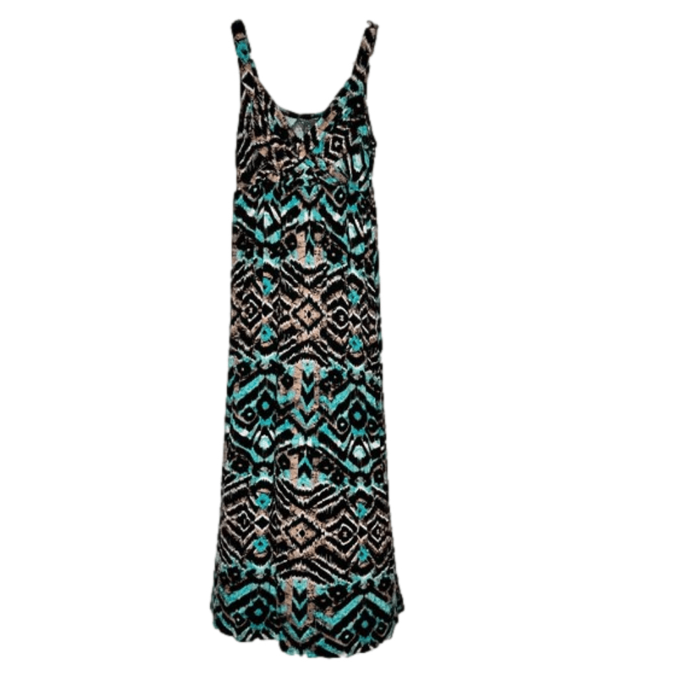 Chelsea & Theodore V-Neck Sleeveless Maxi Dress Size M NWT