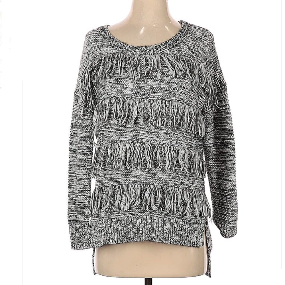 Nwt Express Black & White Pullover Sweater Size XS