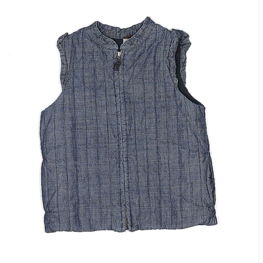 TEA Collection Chambray Vest Size L (Youth)