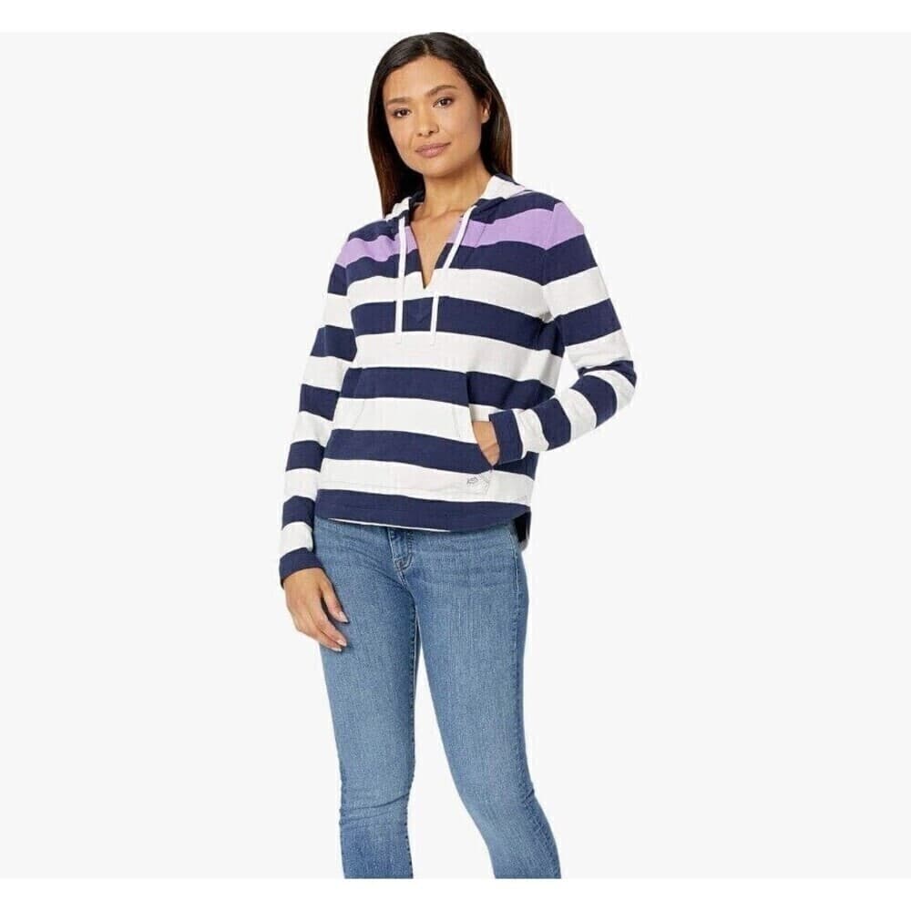 Southern Tide Lightweight Striped Pullover Rosie Hoodie Women’s Size XS