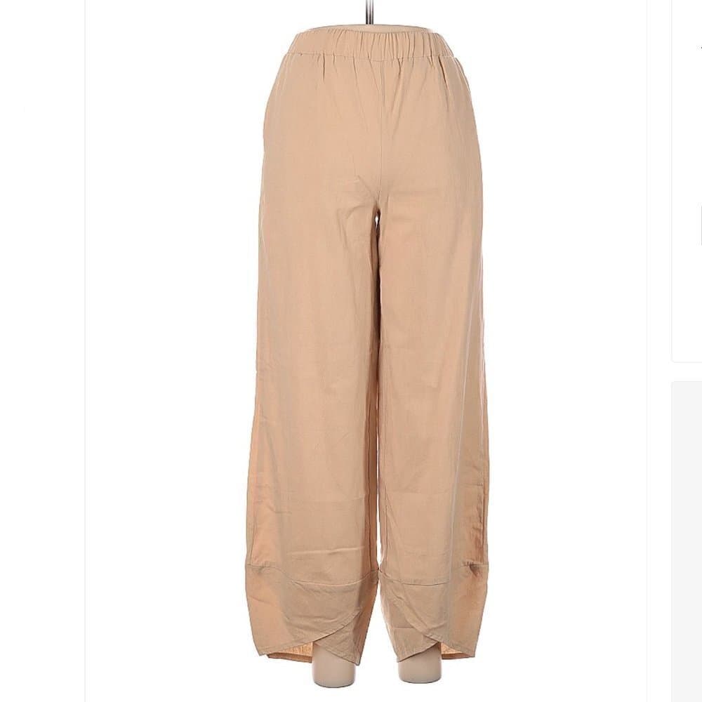 MISSLOOK Tan Lightweight Casual Pants Size S