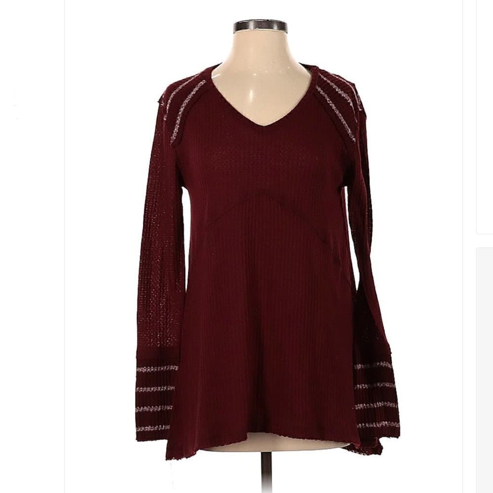 STACCATO Maroon Thermal Top Size S