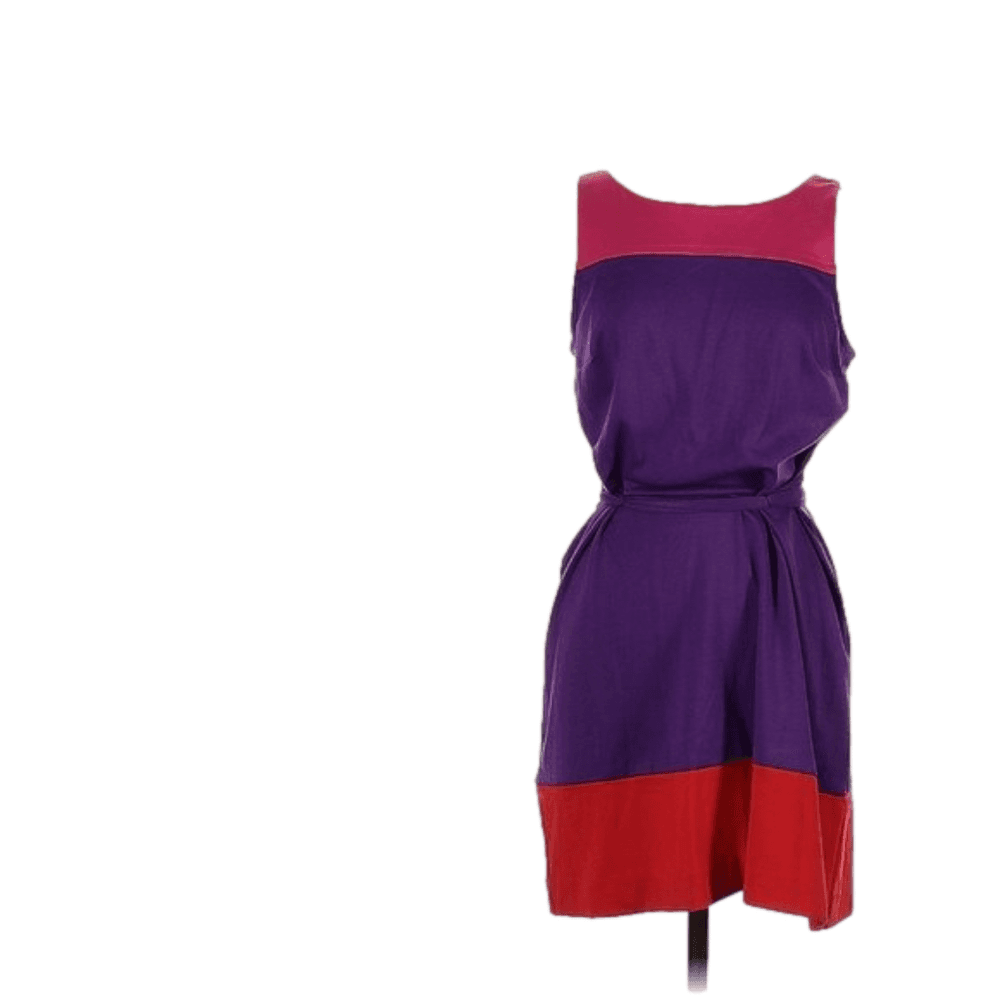 ELLE Sleeveless Color Block Dress Size 12