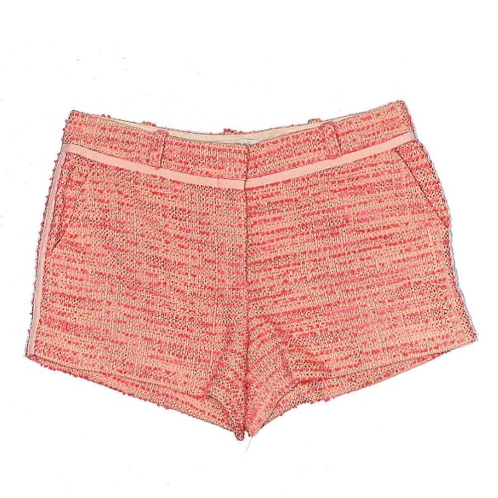 Rachel Pink & Tan Preppy Rachel Roy Dressy Shorts Size 4