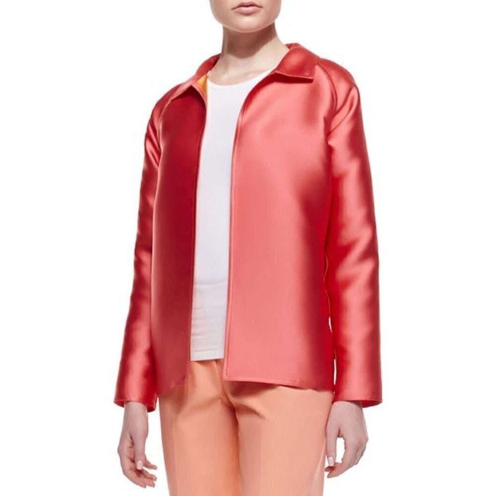 New Lafayette 148 New York Grapefruit Jacket Size L